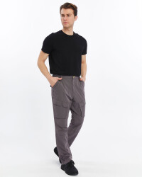 Mapamyumco Quick Dry Cargo Trekking Erkek Pantolon-FÜME - 2