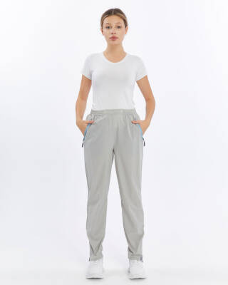 Mapamyumco Quick Dry Kadın Trekking Pantolon-GRİ - 1