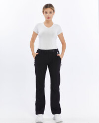 Mapamyumco Quick Dry Kadın Trekking Pantolon-SİYAH - 1