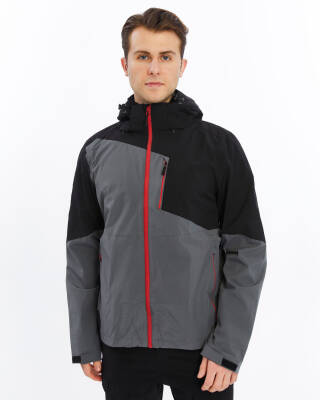 Mapamyumco Windbreaker Erkek Ceket-FÜME - 1
