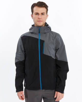 Mapamyumco Windbreaker Erkek Ceket-FÜME-SİYAH - 1