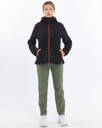 Mapamyumco Windbreaker Kadın Ceket-SİYAH - 1
