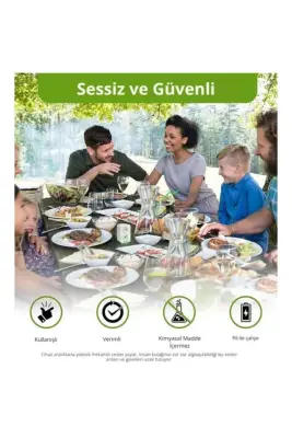 Mobil Ultrasonik Arı & Güve Kovucu – Pilli, 50 m² Alan (İlk Piller Dahil) - 4