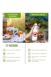 Mobil Ultrasonik Arı & Güve Kovucu – Pilli, 50 m² Alan (İlk Piller Dahil) - 3