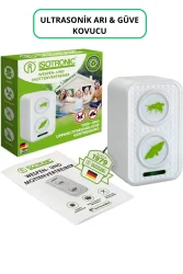 Mobil Ultrasonik Arı & Güve Kovucu – Pilli, 50 m² Alan (İlk Piller Dahil) - 1