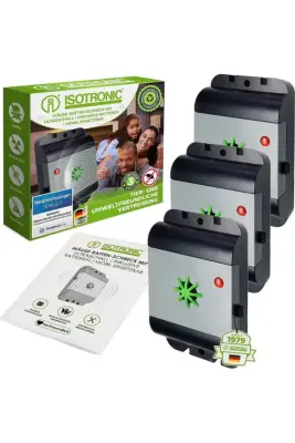 Mobil Ultrasonik Fare Kovucu – Pilli, 40 m² Alan (İlk Piller Dahil) - 4