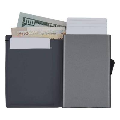 Pacsafe Rfidsafe Tec Slider Wallet Kartlık-SİYAH - 2