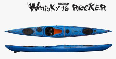 Point65 Whisky 16 Rocker Rudder & Skeg Kano-MAVİ - 1