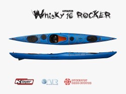 Point65 Whisky 16 Rocker Rudder & Skeg Kano-MAVİ - 3