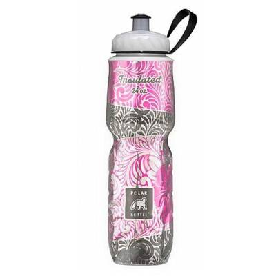 Polar Bottle Insulated Graphic Termos 0.70 Litre-PEMBE-GRİ - 2