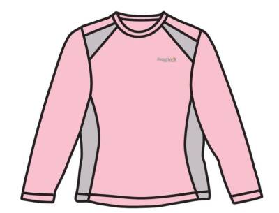 Regatta Base T-Shirt Kadın Üst İçlik-PEMBE - 1