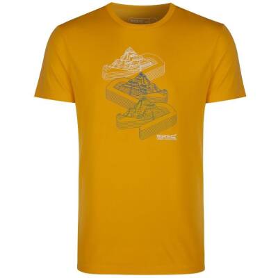 Regatta Fingal Erkek T-Shirt-SARI - 1