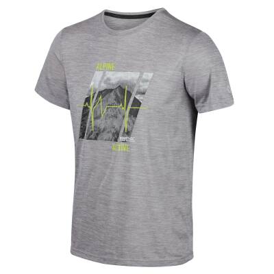 Regatta Fingal V Erkek T-Shirt-GRİ - 1