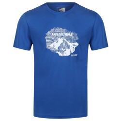 Regatta Fingal V Erkek T-Shirt-MAVİ - Regatta