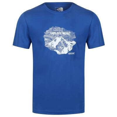 Regatta Fingal V Erkek T-Shirt-MAVİ - 1