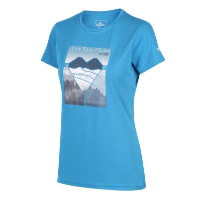 Regatta Fingal V Kadın T-Shirt-MAVİ - 1