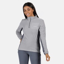Regatta Highton Half Zip Kadın Polar-GRİ - Regatta