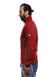 Regatta Highton Zip Fleece Erkek Polar-BORDO - 4