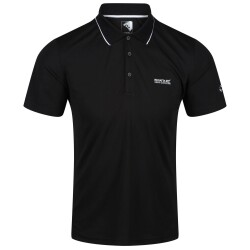 Regatta Maverik V Polo Yaka Erkek T-Shirt-SİYAH - Regatta