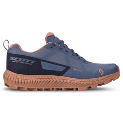 Scott Supertrac 3 GTX Kadın Patika Koşu Ayakkabısı-MAVİ - 1