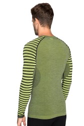 Thermoform Ultimate Merino Erkek Seamless Termal Sweatshirt YEŞİL - 2