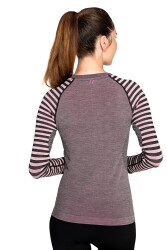 Thermoform Ultimate Merino Kadın Seamless Termal Sweatshirt PEMBE - 5