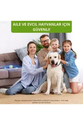 Ultrasonik Akar & Tahtakurusu Koruması – Pilli, 30 m² Alan (İlk Piller Dahil) - 6