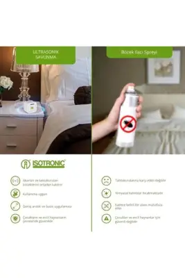 Ultrasonik Akar & Tahtakurusu Koruması – Pilli, 30 m² Alan (İlk Piller Dahil) - 3