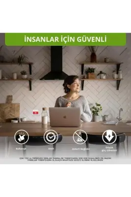 Ultrasonik Fare ve Sıçan Kovucu | Sessiz, Kimyasalsız, 30 m² Etki Alanı, Pratik Kullanım - 5