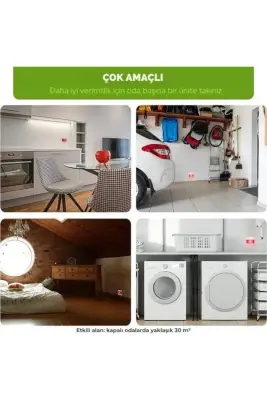 Ultrasonik Fare ve Sıçan Kovucu | Sessiz, Kimyasalsız, 30 m² Etki Alanı, Pratik Kullanım - 6