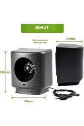 Ultrasonik XL200 – Fare, Sıçan ve Haşere Kovucu | Sessiz, Kimyasalsız, 50 m² Etki - 1