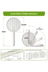 UV Işıklı Bataryalı Sinek ve Sivrisinek Öldürücü – USP Teknolojili - 1