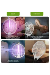 UV Işıklı Bataryalı Sinek ve Sivrisinek Öldürücü – USP Teknolojili - 3