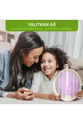 UV Işıklı Bataryalı Sinek ve Sivrisinek Öldürücü – USP Teknolojili - 4