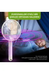 UV Işıklı Bataryalı Sinek ve Sivrisinek Öldürücü – USP Teknolojili - 7