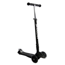 Xslide Işıklı Tekerlekli Scooter-SİYAH - 1